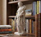 Scultura Classica Dea della Fortuna: Effetto Gesso Moderno