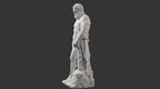 Estatua de Hércules Farnesio Blanco – Escultura decorativa clásica | Taraflo