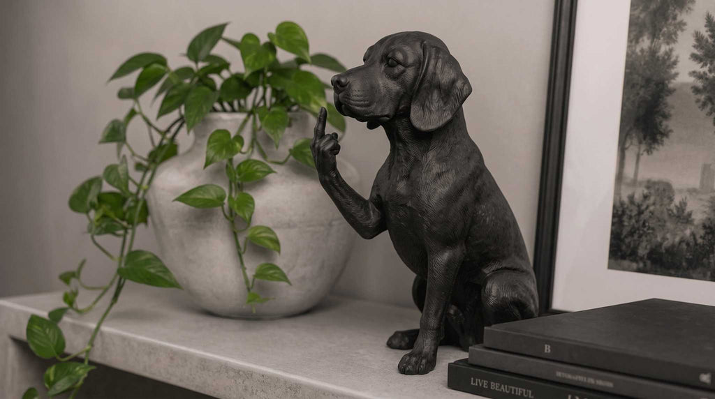 Beagle — Statuetta Cane «Educato… ma non troppo»