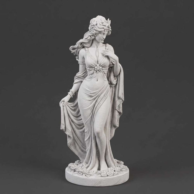 Statua classica della Dea del Desiderio Afrodite simbolo di amore e bellezza femminile