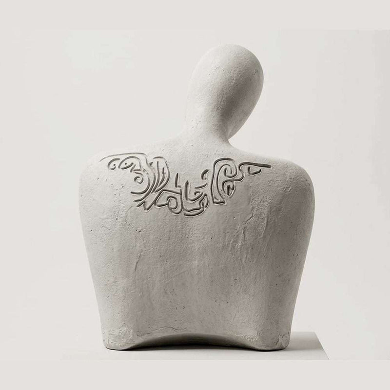 Trittico «Sempre Uniti» — Scultura di Coppia in Resina - Taraflo