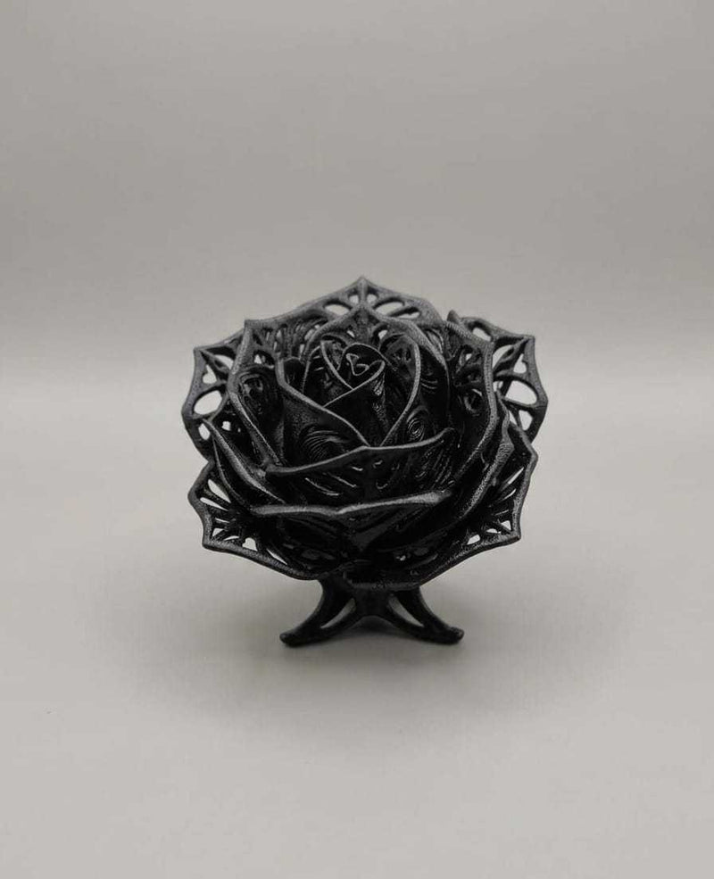 Rosa Eterna in Resina - Scultura Elegante per un Arredo Unico - Taraflo