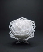 Rosa Eterna in Resina - Scultura Elegante per un Arredo Unico - Taraflo