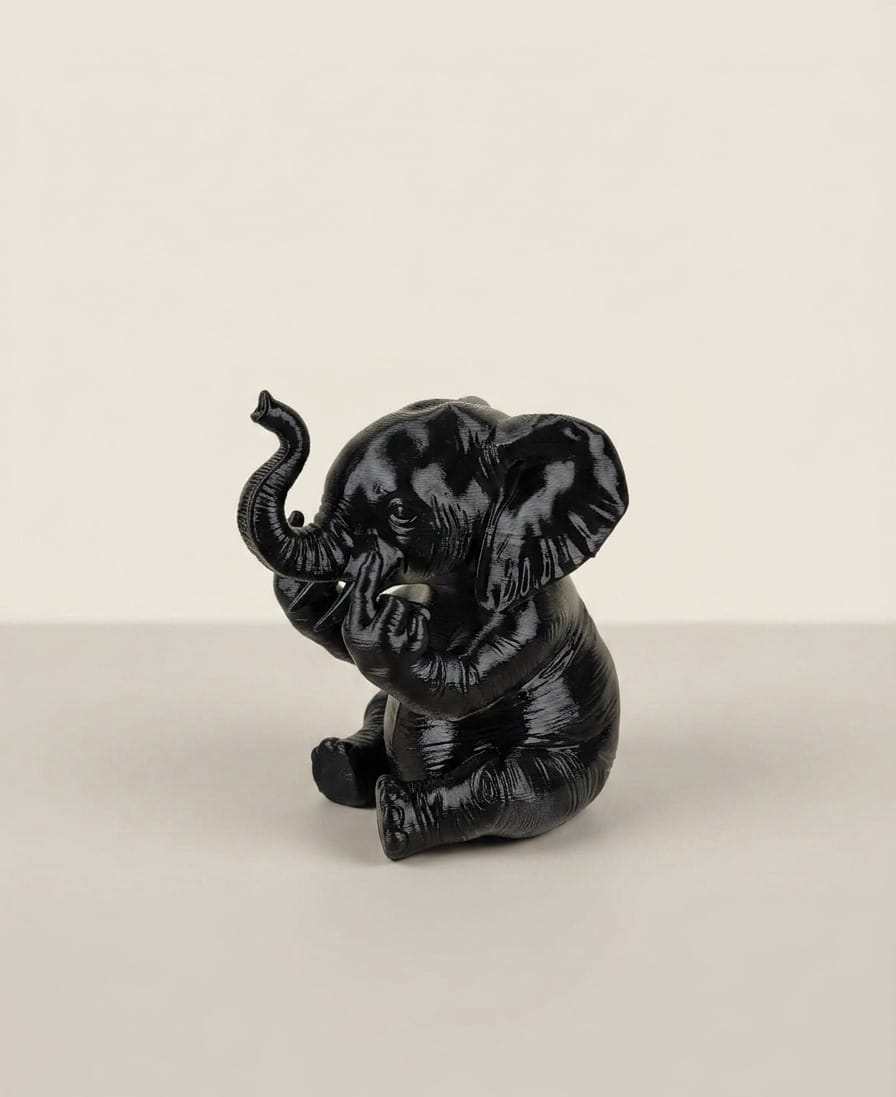 Elefante con personalità