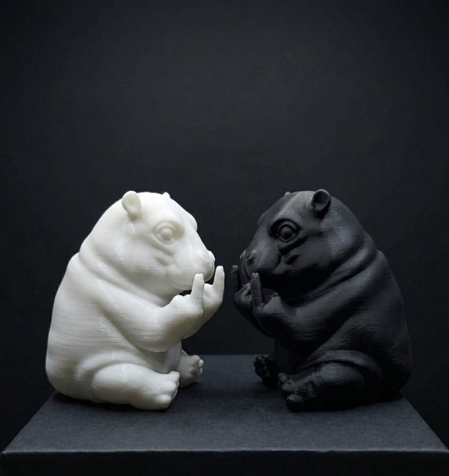 Ippopotamo con personalità