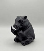 Ippopotamo «Con Personalità» — Statuetta Decorativa in Resina - Taraflo