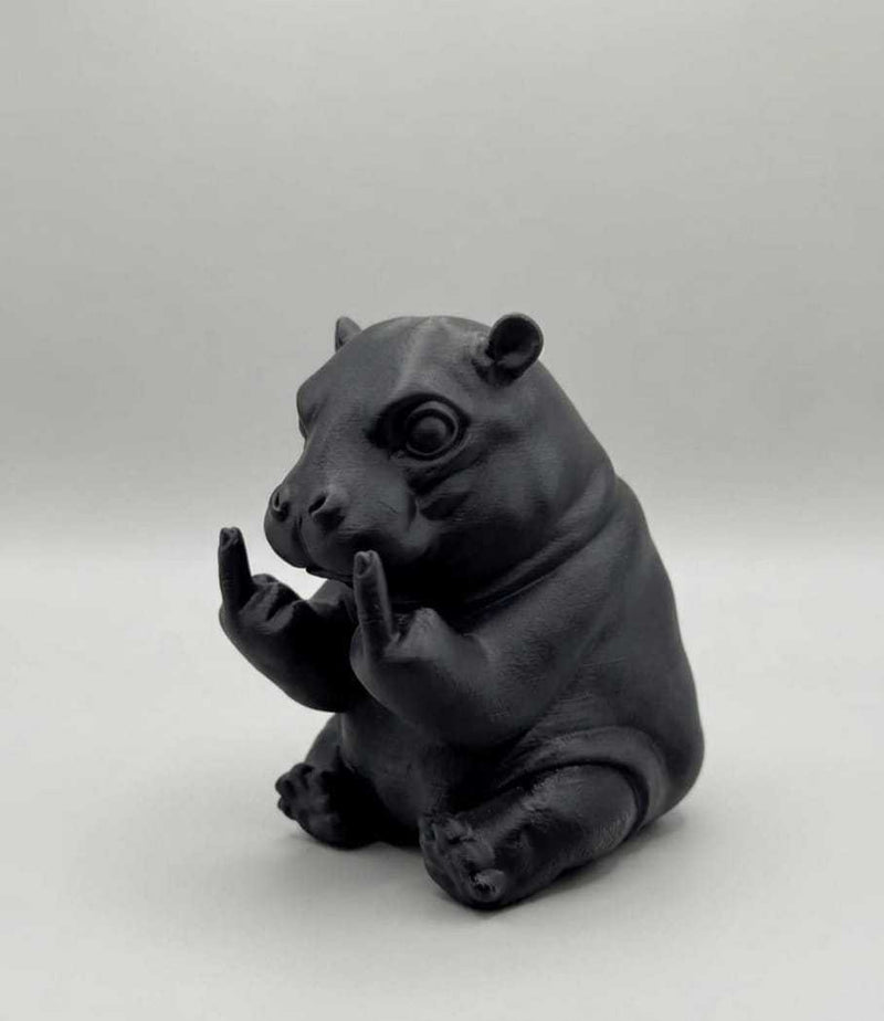 Ippopotamo «Con Personalità» — Statuetta Decorativa in Resina - Taraflo