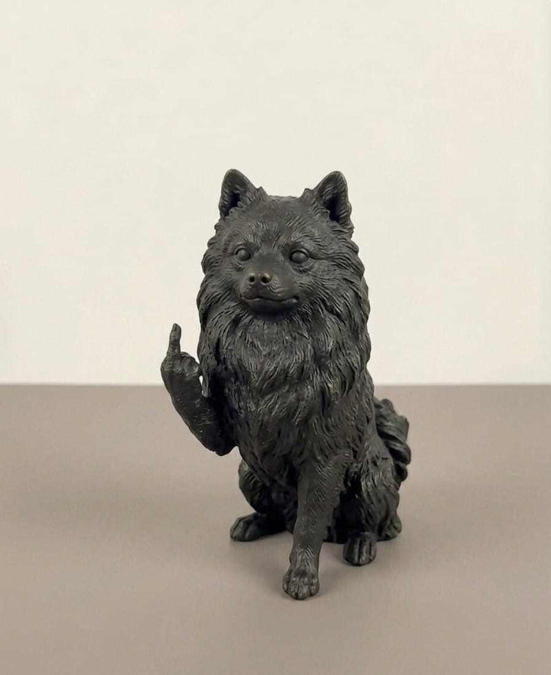 Volpino — Statuetta Cane "Educato… ma non troppo" - Taraflo