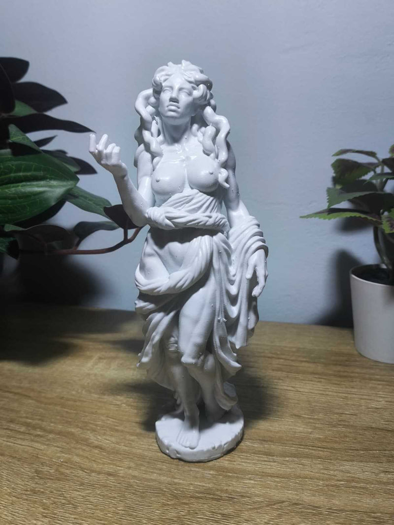 Eurìale — Statuetta della Gorgone in Resina - Taraflo