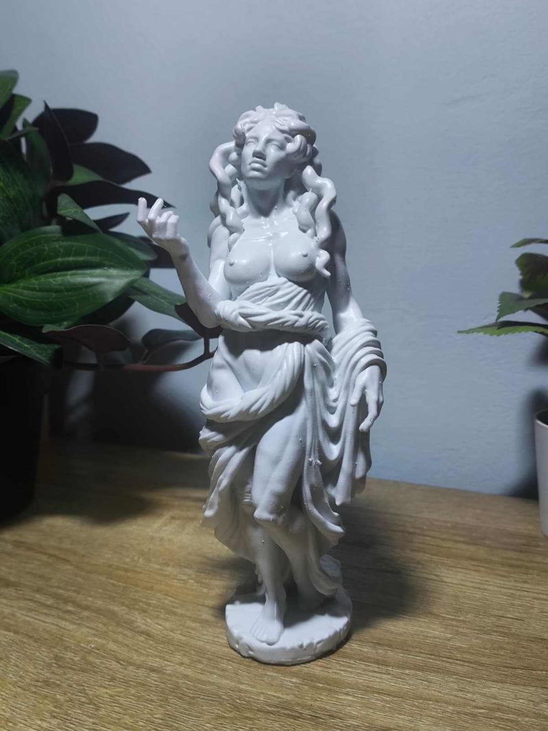 Eurìale — Statuetta della Gorgone in Resina - Taraflo