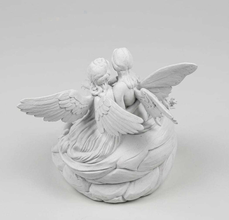 Amore e Psiche — Scultura Romantica in Resina - Taraflo