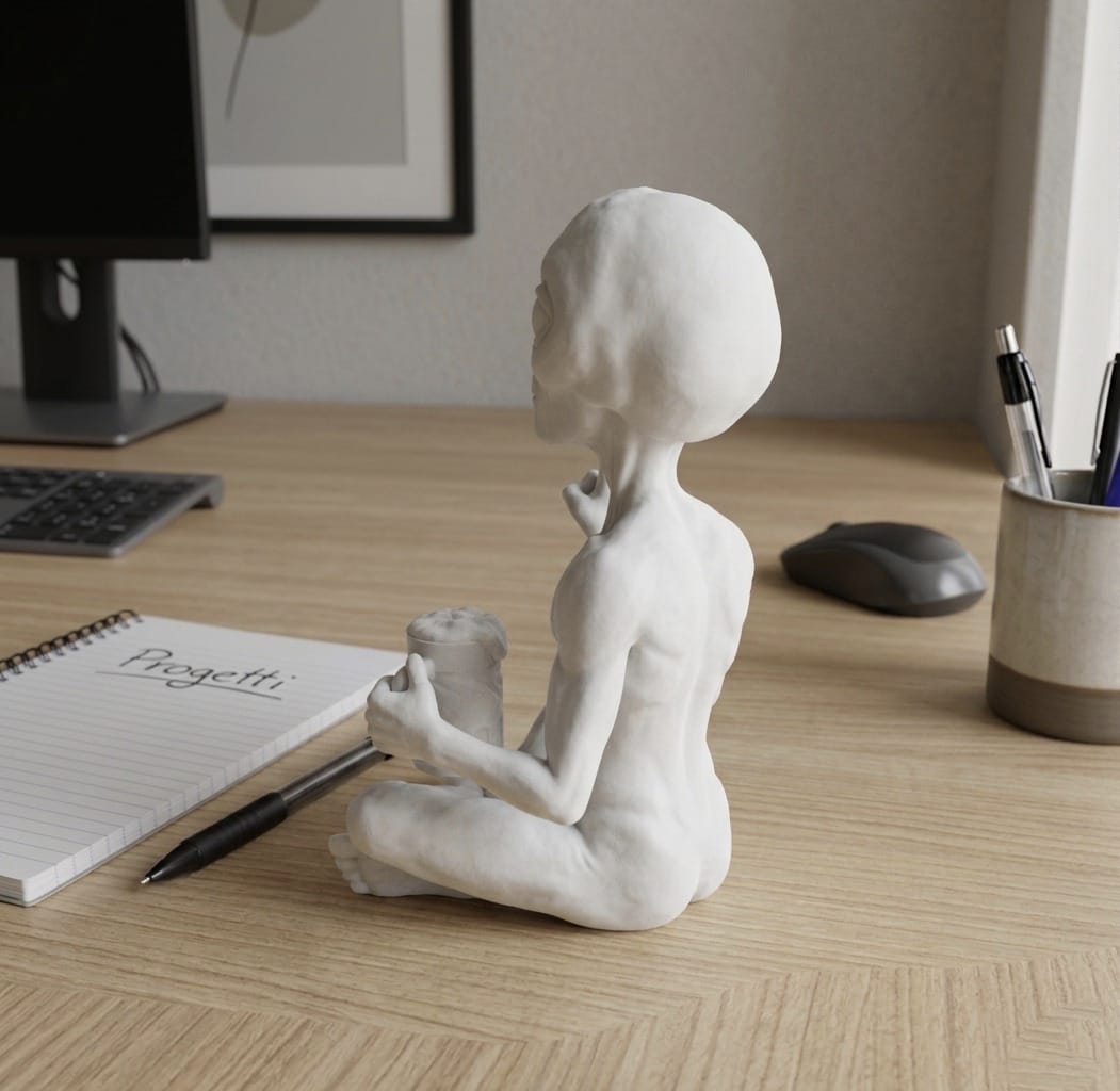 Your Cosmic Companion: Exclusive Alien with Cigar Collection