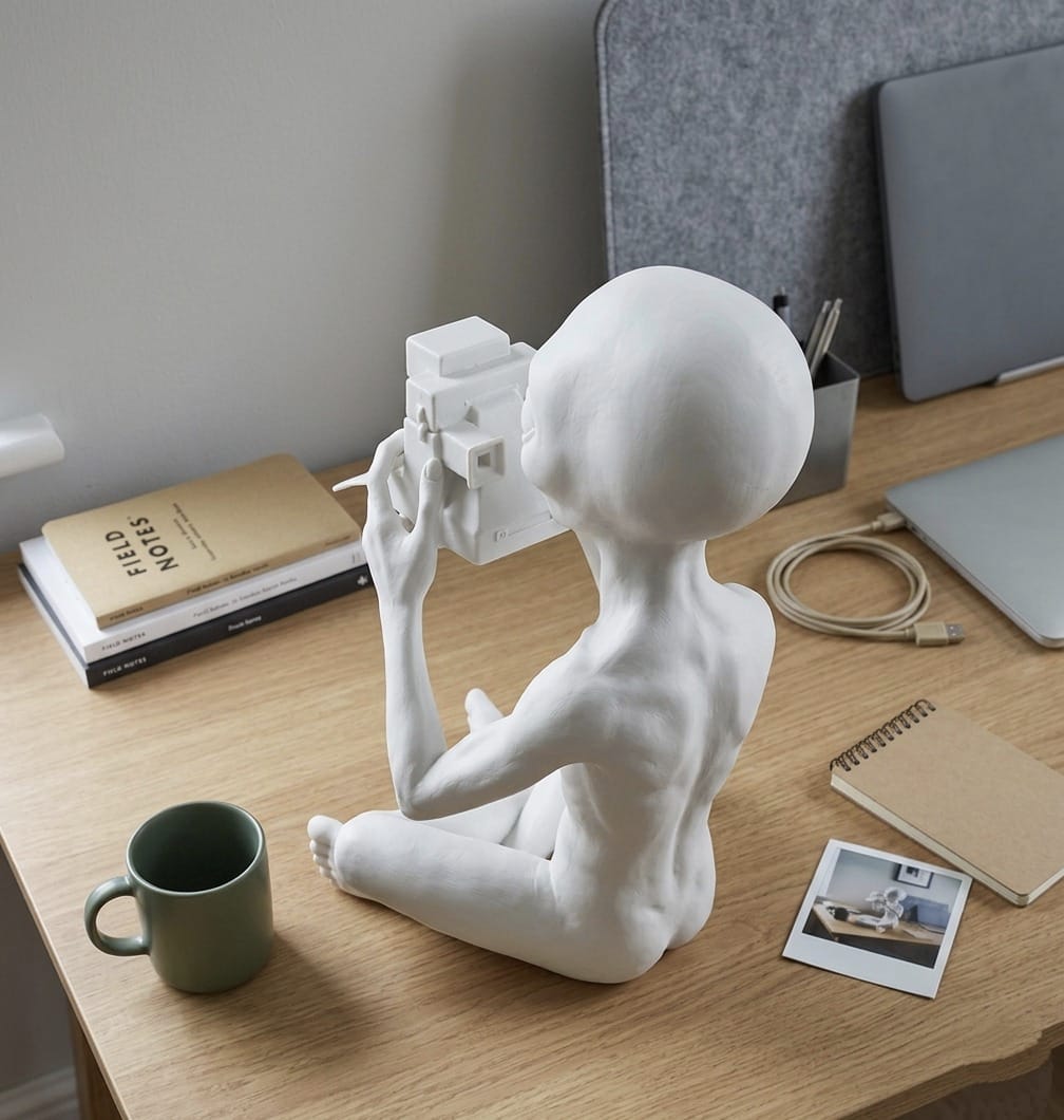 Your Cosmic Companion: Exclusive Alien with Cigar Collection