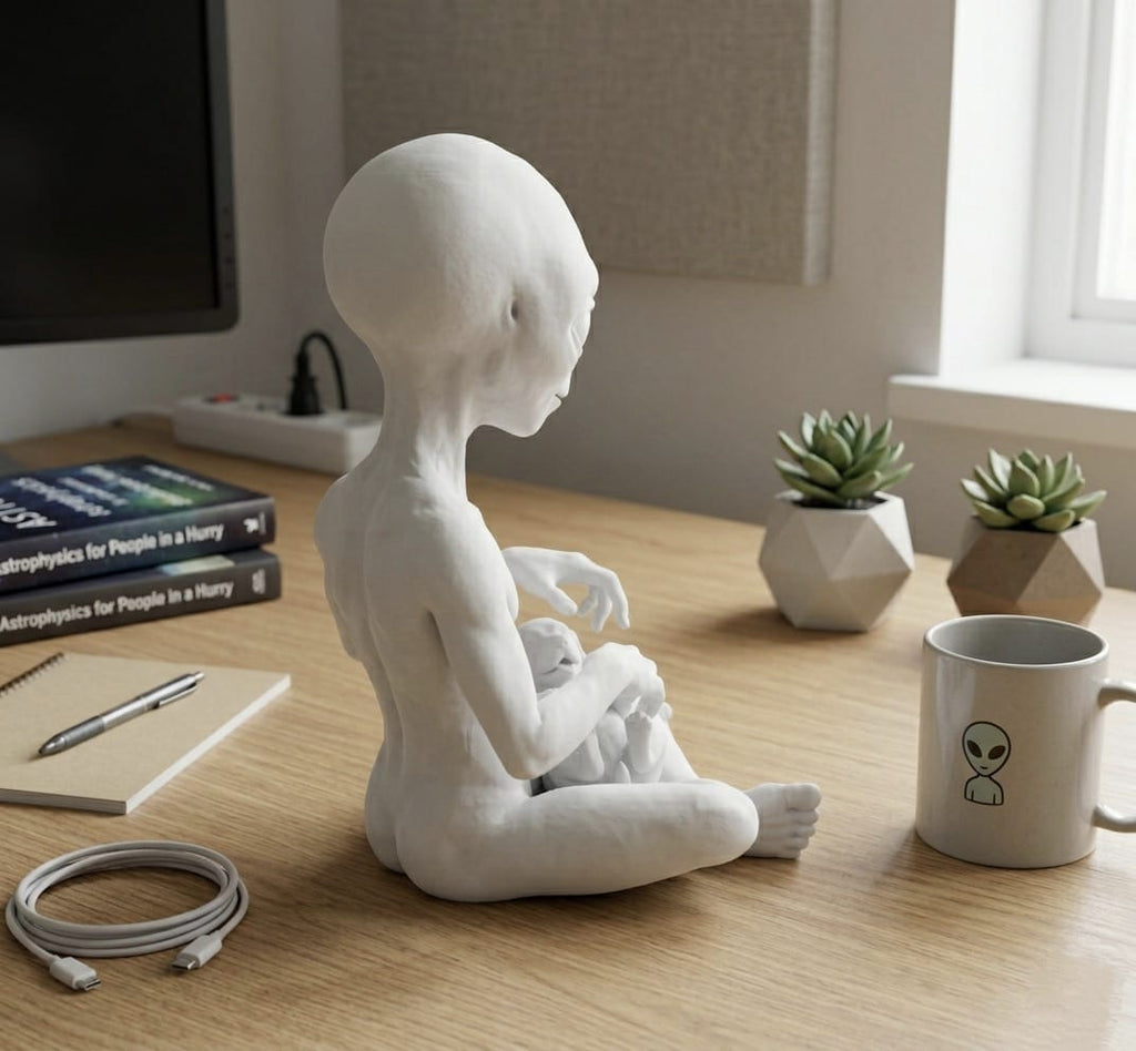 Your Cosmic Companion: Exclusive Alien with Cigar Collection