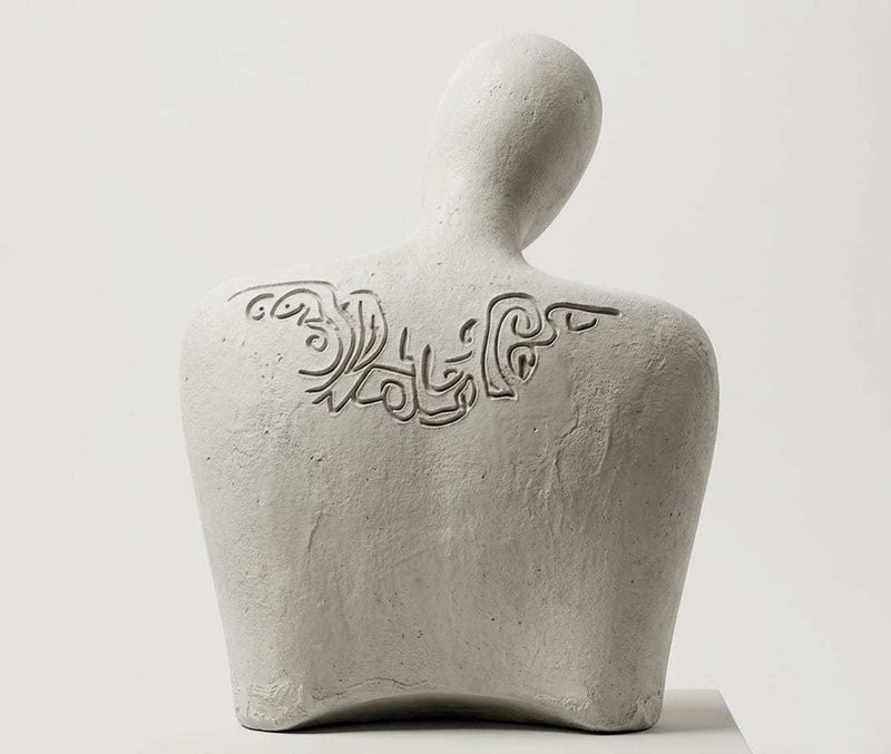 Trittico «Sempre Uniti» — Scultura di Coppia in Resina - Taraflo
