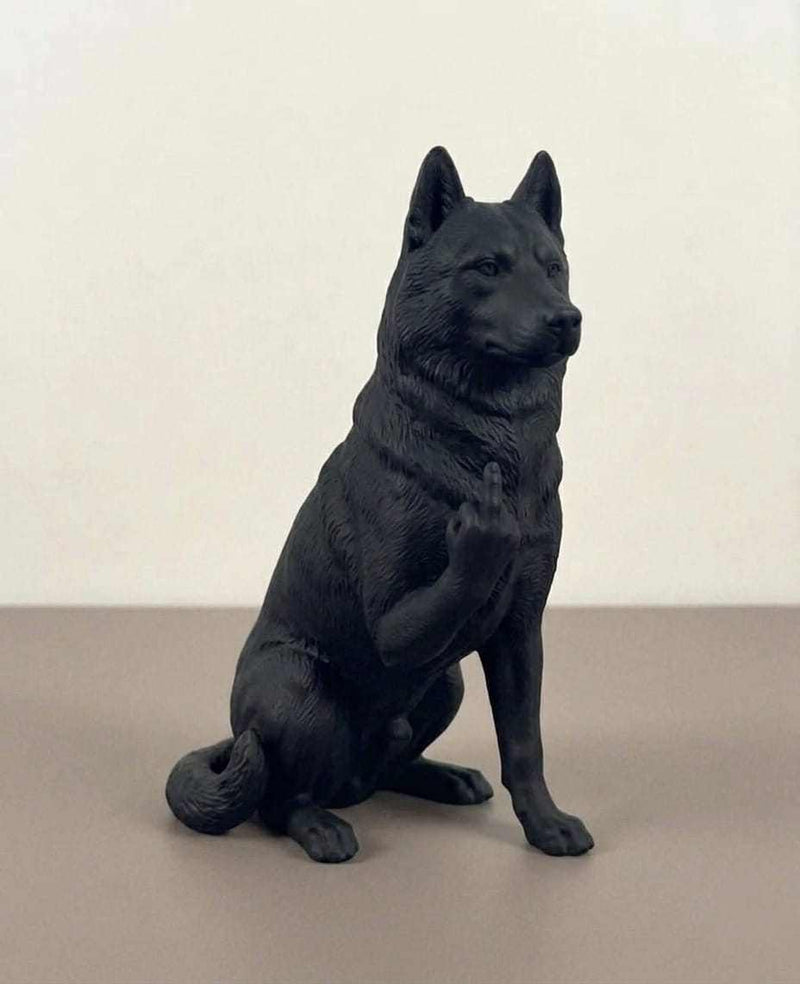 Siberian Husky — Statuetta Cane "Educato… ma non troppo" - Taraflo