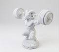 Ariete "Beast Mode" - Scultura Culturista con Bilanciere
