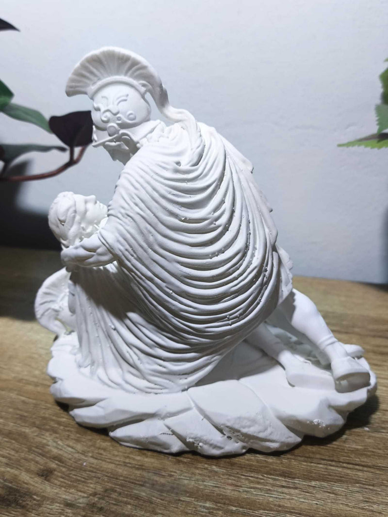 Achille e Pentesilea — Scultura Mitologica in Resina - Taraflo