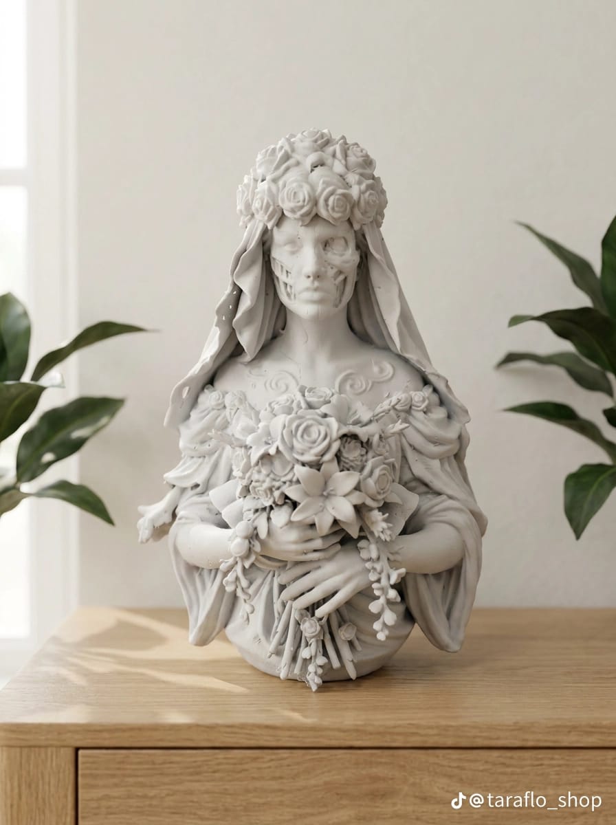 L’Eterno Incanto: Busto "Sposa Cadavere" Taraflo