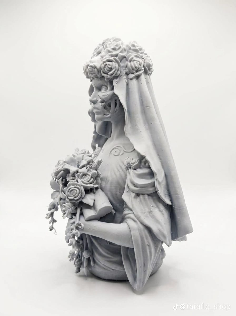 L’Eterno Incanto: Busto "Sposa Cadavere" Taraflo