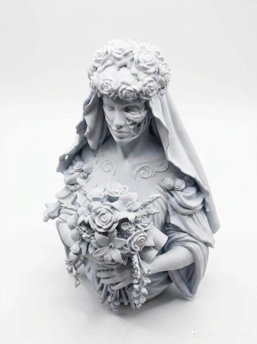 L’Eterno Incanto: Busto "Sposa Cadavere" Taraflo