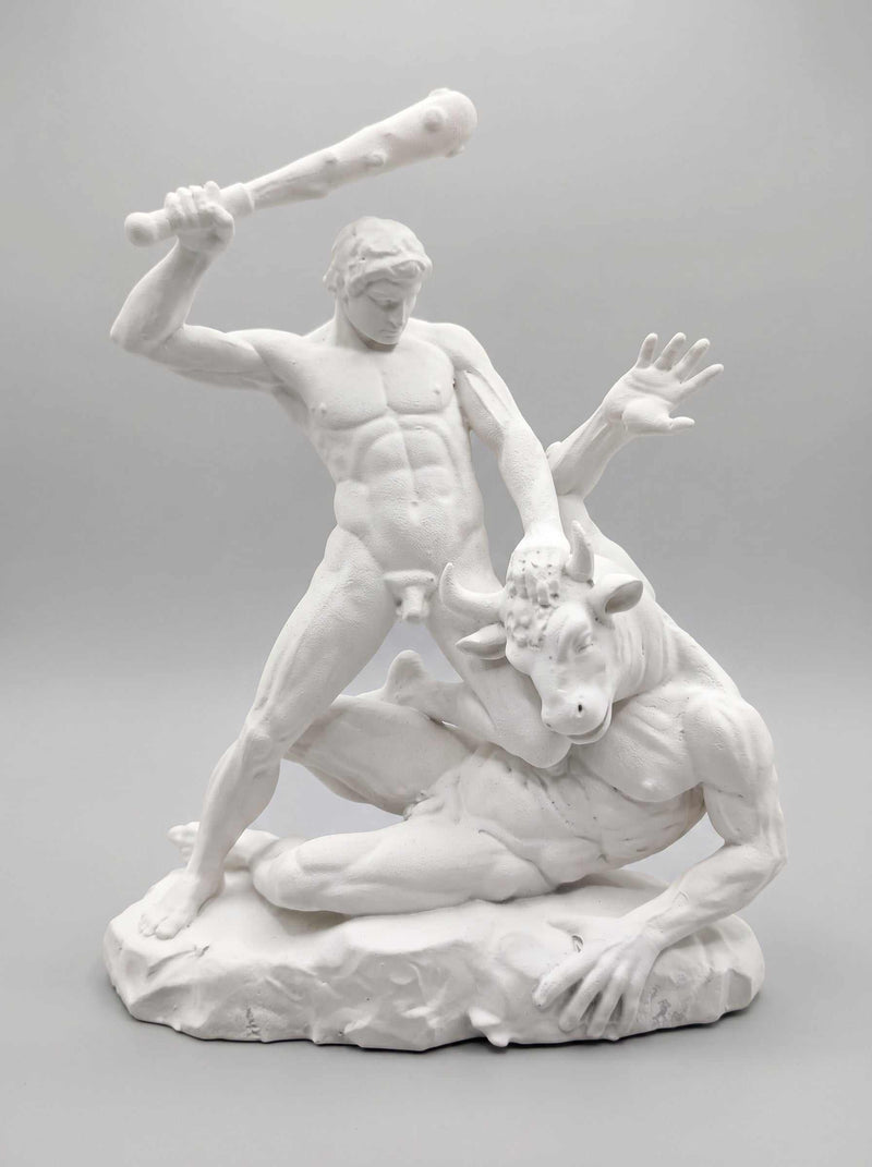Scultura Teseo Minotauro: Un'Opera d'Arte che Ispira Coraggio e Raffinatezza - Taraflo