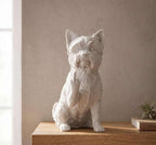 Yorkshire Terrier — Statuetta Cane "Educato… ma non troppo"
