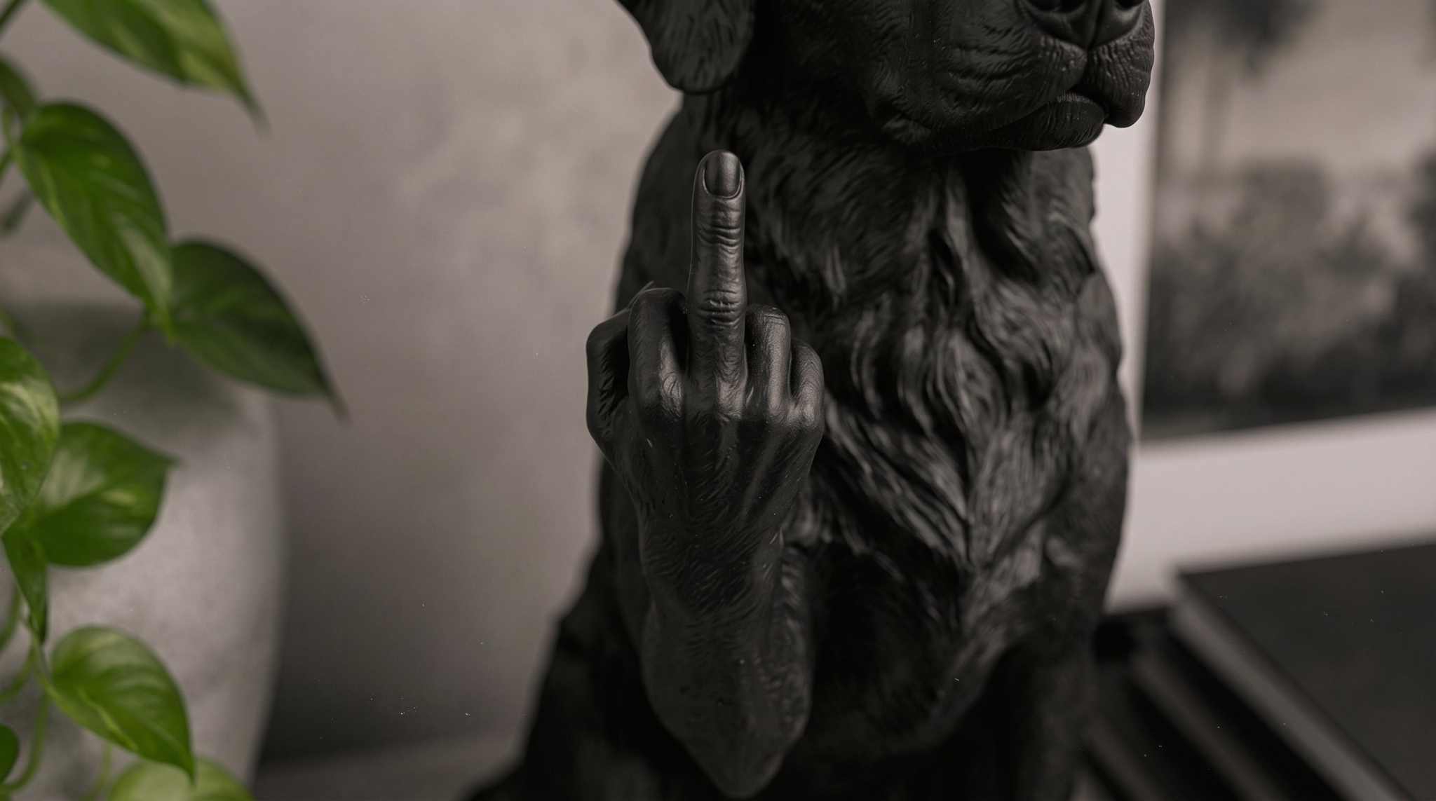 Golden Retriever — Statuetta Cane «Educato… ma non troppo»
