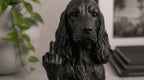 Cocker Spaniel — Figura de perro "Bien educado... pero no demasiado"