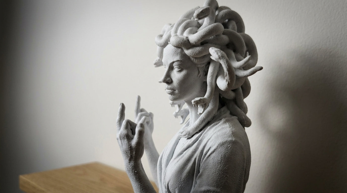 Dea della scrivania - Medusa Taraflo