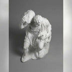 Polifemo il Pastore — Scultura Mitologica in Resina Effetto Marmo - Taraflo