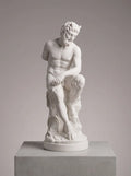Statua Fauno a riposo in Resina ABS - Scultura Moderna in Stile Classico