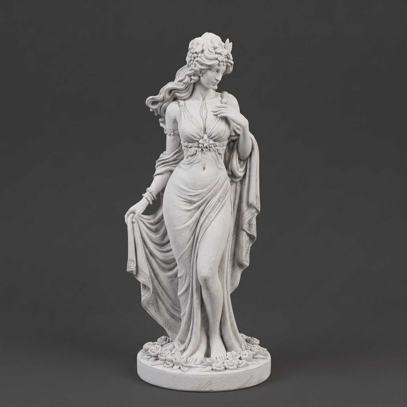 Statua classica della Dea del Desiderio Afrodite simbolo di amore e bellezza femminile
