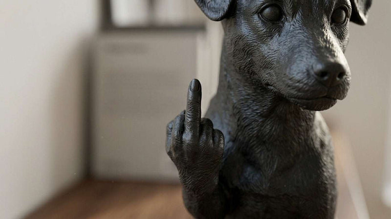 Jack Russell — Statuetta Cane «Educato… ma non troppo» - Taraflo