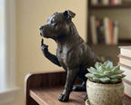 Pit Bull — Statuetta Cane «Educato… ma non troppo» - Taraflo