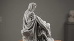 Pietà di Michelangelo — Statua Religiosa in Resina Effetto Marmo - Taraflo