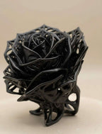 Rosa Eterna in Resina - Scultura Elegante per un Arredo Unico - Taraflo