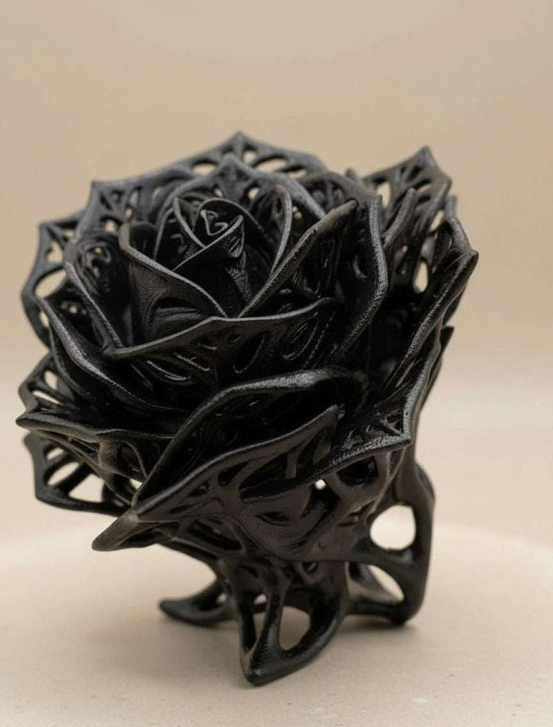 Rosa Eterna in Resina - Scultura Elegante per un Arredo Unico - Taraflo
