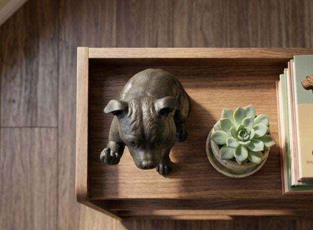 Pit Bull — Statuetta Cane «Educato… ma non troppo» - Taraflo