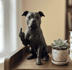 Pit Bull — Statuetta Cane «Educato… ma non troppo» - Taraflo