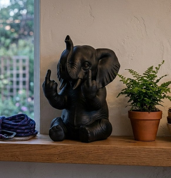 Elefante con personalità Taraflo