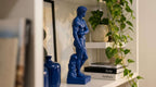 Statua David Blu Zaffiro in Resina, Scultura Maschile — immagine 5